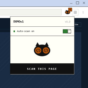 Screenshot of DOMOwl